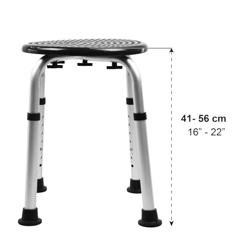 PEPE Mobility runder Duschhocker – höhenverstellbar, rutschfest & stabil – Bild 4