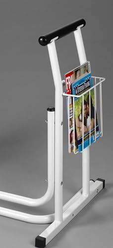 HeRo24 WC-Aufstehhilfe mobiles Stützgestell mit Haltegriffen Weiß – Bild 6