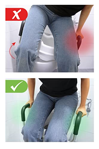 PEPE Mobility Toilettensitzerhöhung 10 cm mit Armlehnen – Bild 5