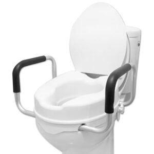 PEPE Mobility Toilettensitzerhöhung 10 cm mit Armlehnen