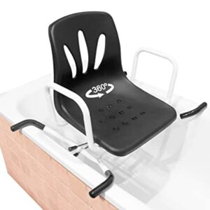 PEPE Mobility Badewannensitz 360 Grad drehbar schwarz