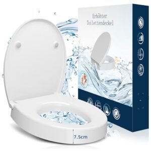 WC Sitzerhöhung 7,5 cm Duroplast Weiß