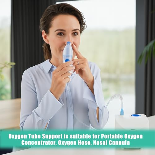 JLFDLLYYZQ Sauerstoffschlauch Halter 10er Set – Knickschutz für sichere Therapie – Bild 6
