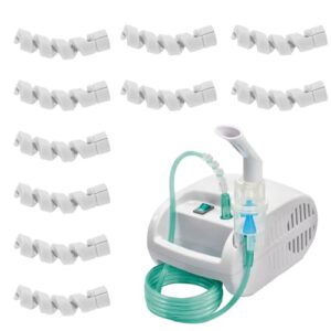 sauerstoffschlauch halter 10er set silikon knickschutz grau