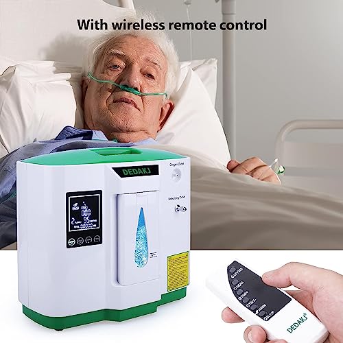 DEDAKJ stationärer Sauerstoffkonzentrator für Zuhause – 2–9L mit Verneblerfunktion – Bild 7