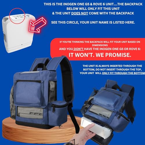 O2TOTES Sauerstoffkonzentrator Rucksack – ultraleicht & ergonomisch für Inogen G5 – Bild 6