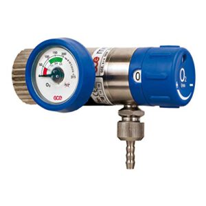 Sauerstoff Druckminderer 0-25 l min MediSelect 360 Grad Manometer