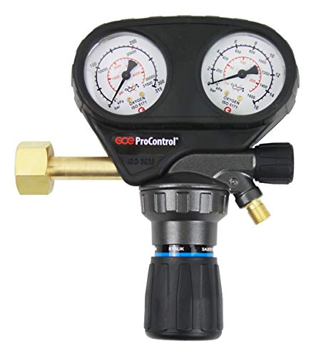 Sauerstoff Druckminderer GCE ProControl 0-10 bar ISO 2503