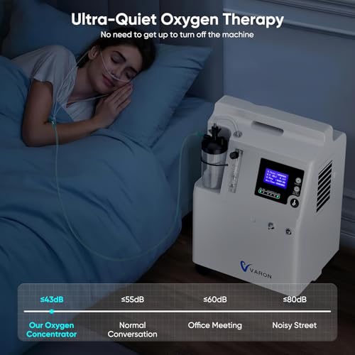 Stationärer Sauerstoffkonzentrator für Zuhause 0,5–5L – 7 Tage Dauerbetrieb & leise – Bild 6