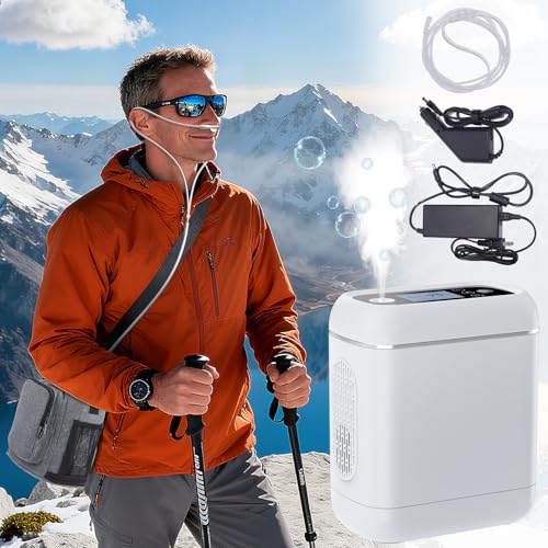KDWLL tragbarer Sauerstoffkonzentrator mit Höhenmodus