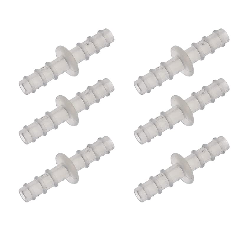 mdi sauerstoffschlauch verbinder 6er set riffelung metall