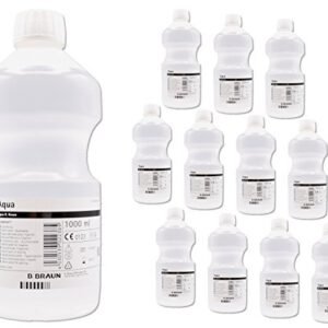 Steriles Wasser B Braun 12x1L Sauerstoffgeraet Inhalation