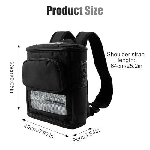 Nogsay Sauerstoffkonzentrator Rucksack – mit Ladezugang & Sichtfenster für Inogen G5 – Bild 4