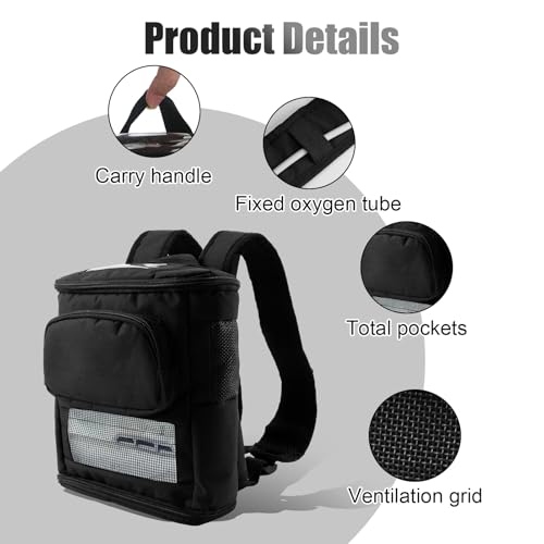Nogsay Sauerstoffkonzentrator Rucksack – mit Ladezugang & Sichtfenster für Inogen G5 – Bild 5