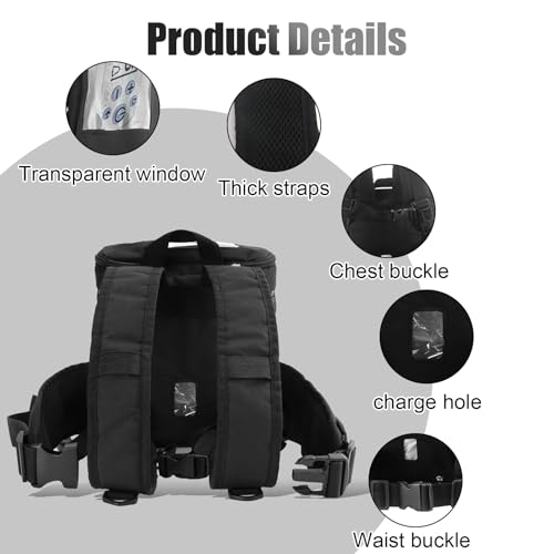 Nogsay Sauerstoffkonzentrator Rucksack – mit Ladezugang & Sichtfenster für Inogen G5 – Bild 6