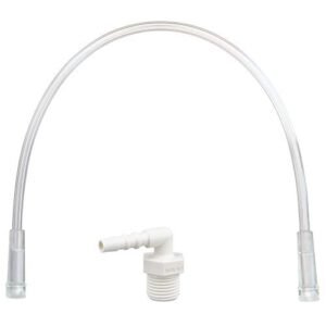 sanismart pvc schlauch atemgasbefeuchter 0 33m transparent