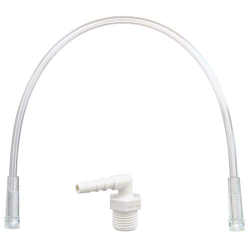 sanismart pvc schlauch atemgasbefeuchter 0 33m transparent