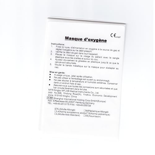 foqitoxi Sauerstoffmaske XL – verlängerte Passform für sicheren & druckfreien Sitz – Bild 8