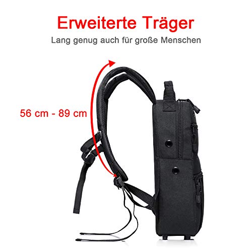 iGuerburn Sauerstoffflaschen Rucksack – flexibel für 0,3–1L O2 Tanks & bequem tragbar – Bild 4