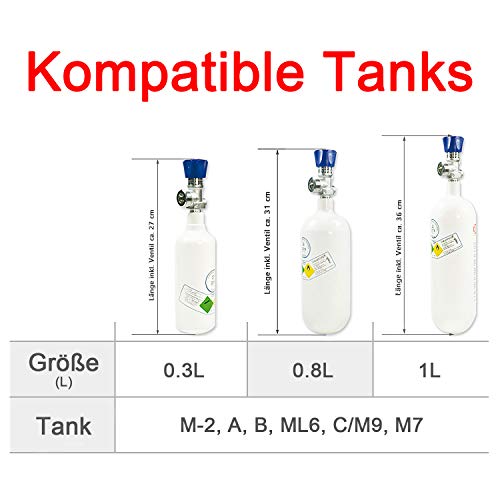iGuerburn Sauerstoffflaschen Rucksack – flexibel für 0,3–1L O2 Tanks & bequem tragbar – Bild 5