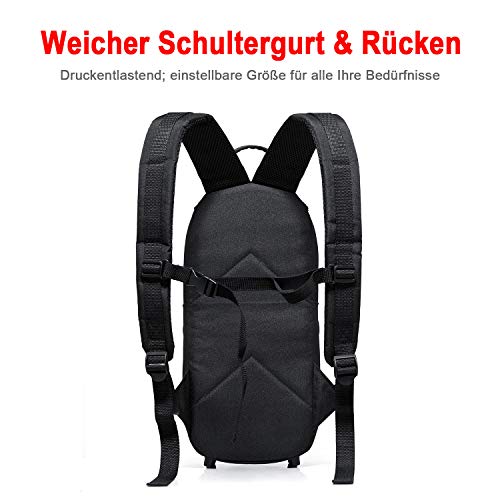 iGuerburn Sauerstoffflaschen Rucksack – flexibel für 0,3–1L O2 Tanks & bequem tragbar – Bild 6