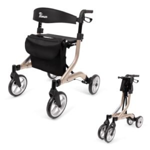 Parvum SuperLight leichter Rollator faltbar mit Sitz